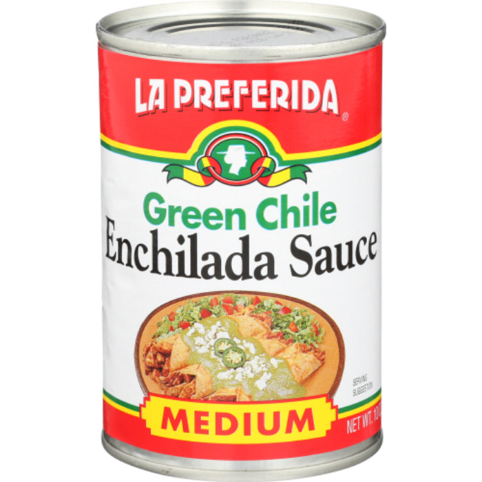 La Preferida - Green Chili Enchilada Sauce, 10 Oz - Pack of 12