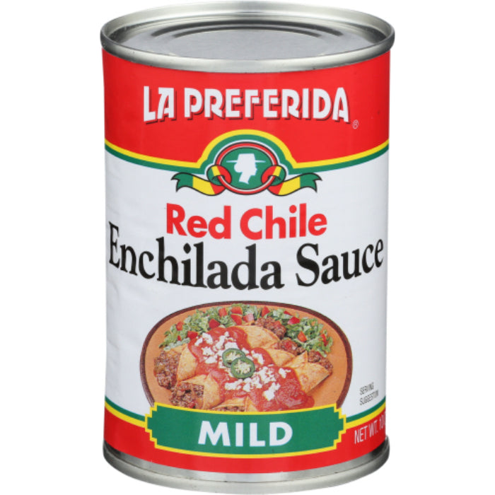 La Preferida - Mild Red Enchilada Sauce, 10 Oz - Pack of 12