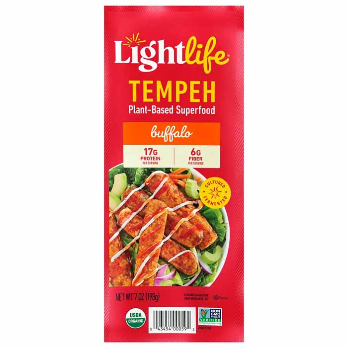 Lightlife - Tempeh Buffalo, 7 Oz | Pack of 12