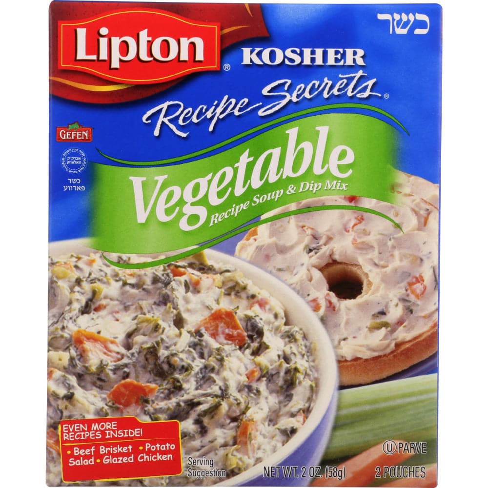 Lipton - Kosher Soup Recipe Secret Vegetable, 2 Oz