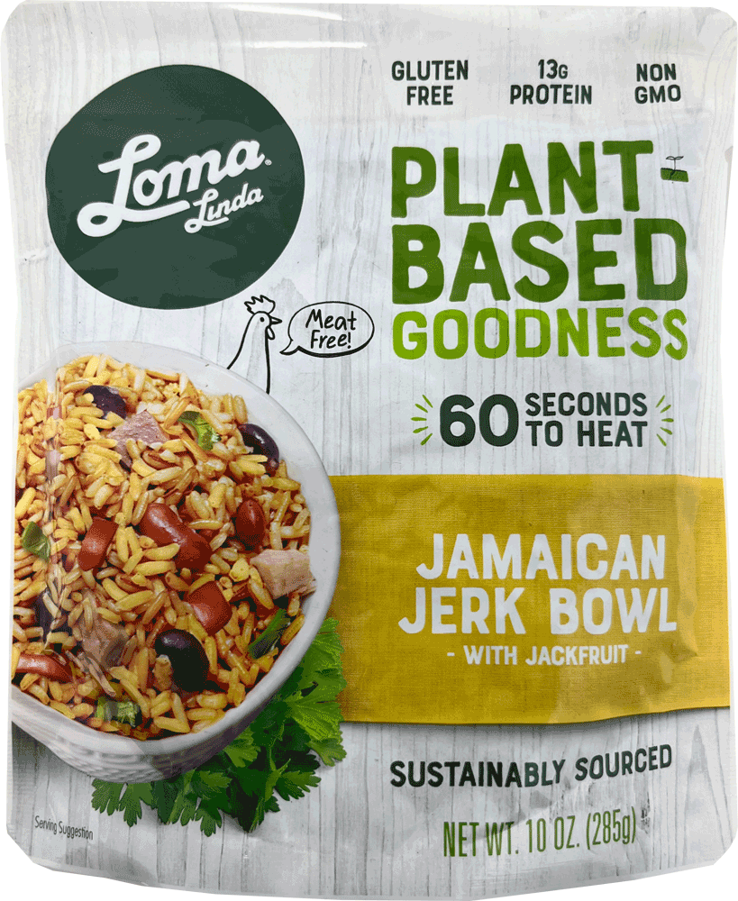 Loma Linda - Jamaican Jerk Bowl, 10oz – Vegan Essentials