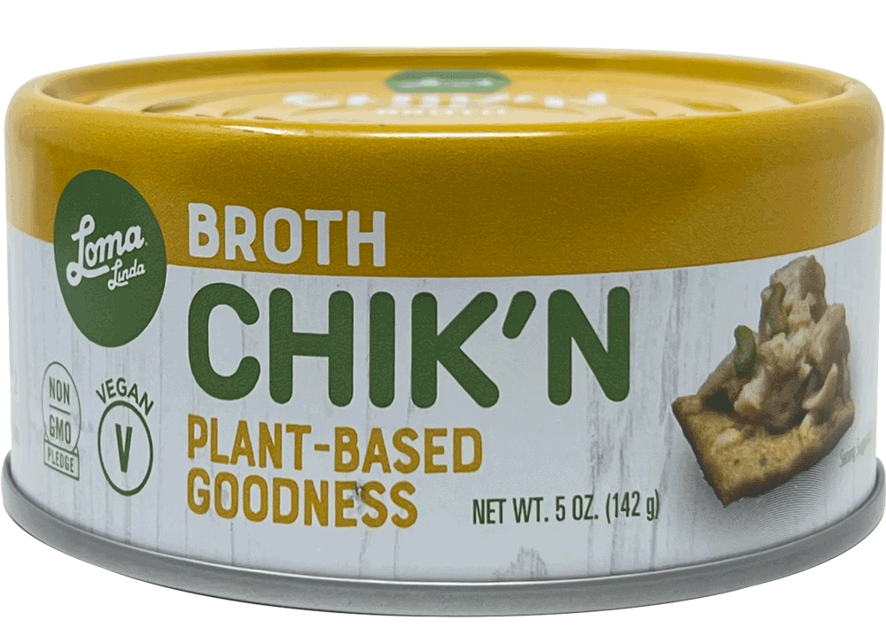 Loma Linda - Plant-Based Chik'n - In Broth, 5oz