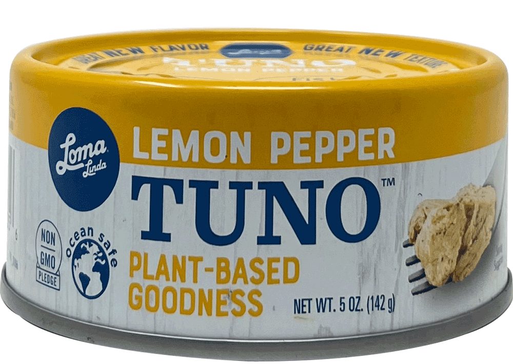 Loma Linda - Plant-Based Tuno - Lemon Pepper, 5oz