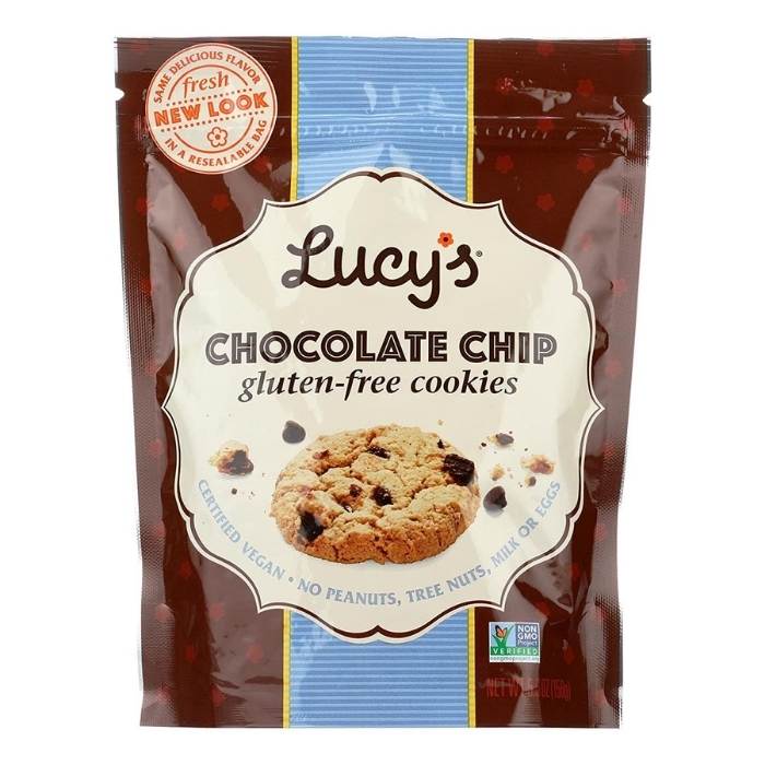 Lucy's - Gluten-Free Chocolate Chip Cookies, 5.5 Oz