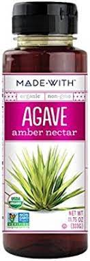 Made With - Organic Agave Nectar Amber, 11.75 Oz - Pack of 6