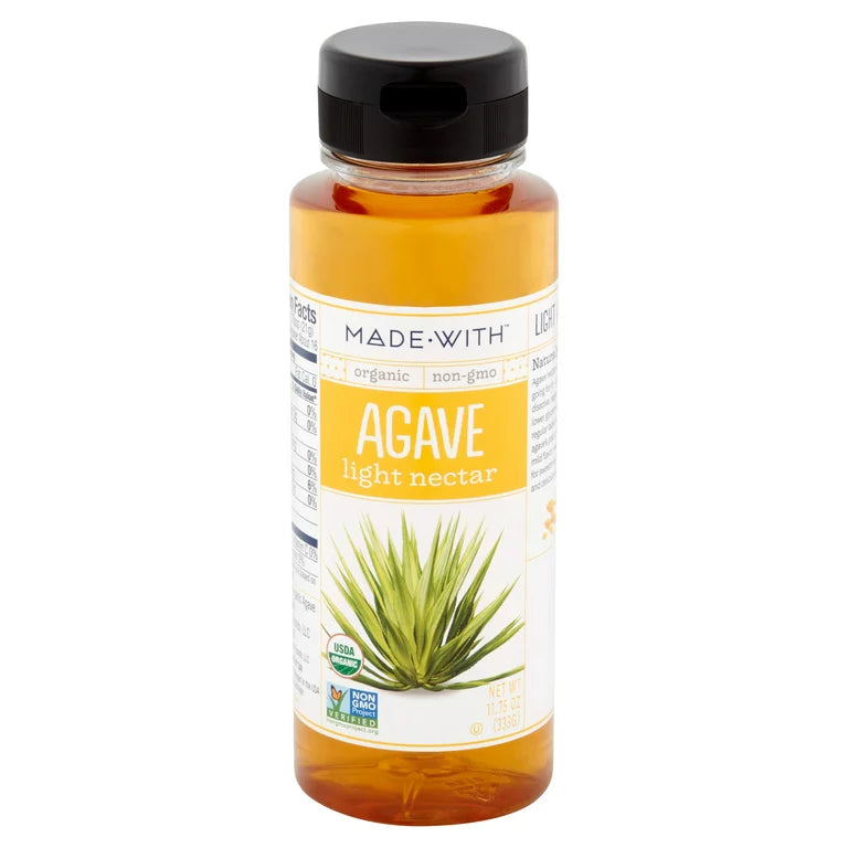 Made With - Organic Agave Nectar Light, 11.75 Oz - Pack of 6