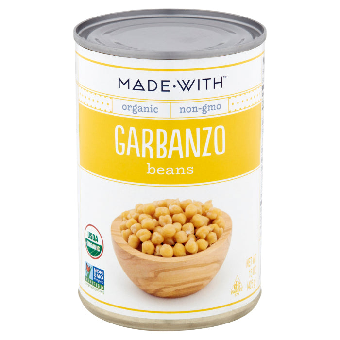 Made With - Organic Garbanzo Beans, 15 Oz - Pack of 12