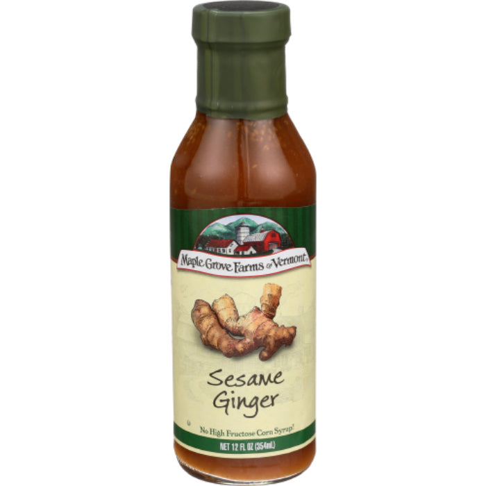 Maple Grove - Dressing, Sesame Ginger, 12 Oz - Pack of 6