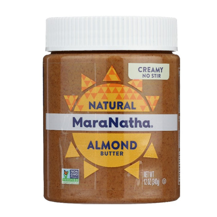 Maranatha - Almond Butter No-Stir Creamy, 12 Oz - Pack of 6