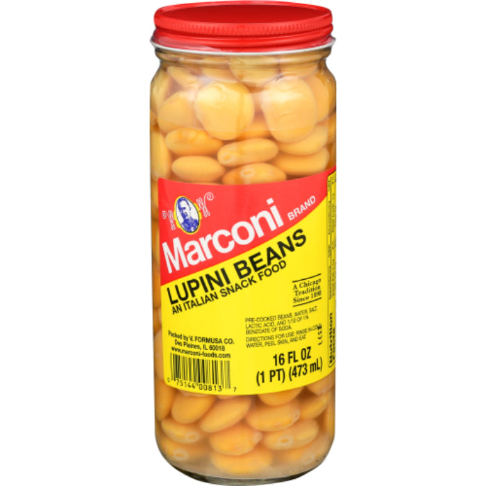 Marconi - Beans Lupini, 16 Oz - Pack of 12