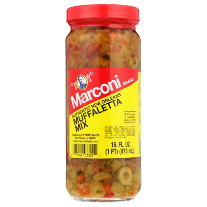 Marconi - Muffaletta Mild, 16 Oz - Pack of 12