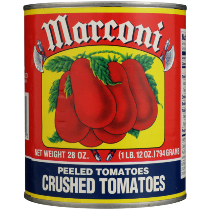 Marconi - Tomatoes Ground Plum, 28 Oz - Pack of 12