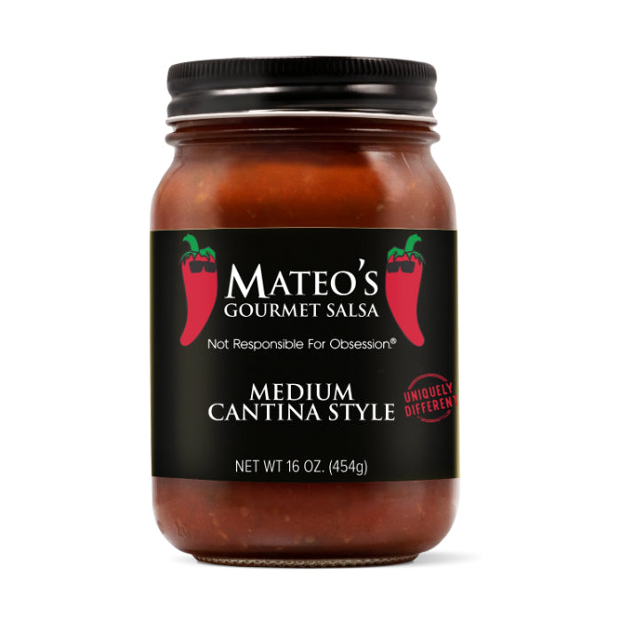 Mateo's Gourmet Salsa - Cantina Style, 16 oz - Pack of 6