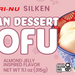 Mori Nu - Silken Tofu - Asian Dessert Almond Jelly, 11.1oz
