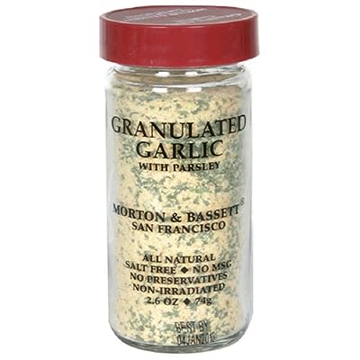 Morton & Bassett Garlic Granulated 2.6 Oz - Pack Of 3