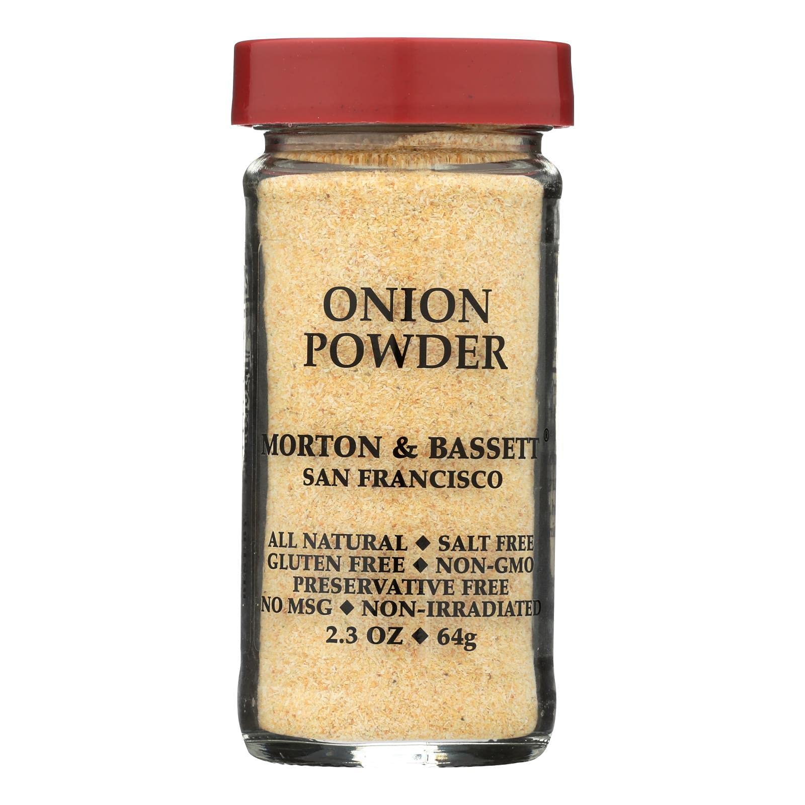 Morton & Bassett - Onion Powder, 2.3 Oz - Pack of 3