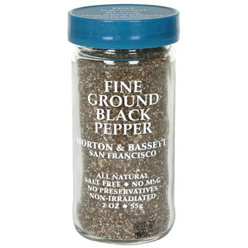 Morton & Bassett - Pepper Black Ground Fine, 2 Oz - Pack of 3