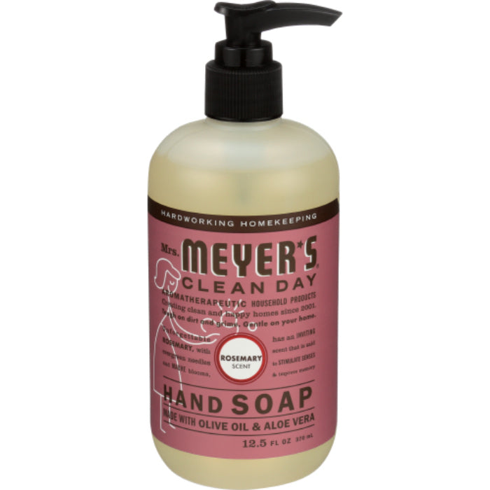 Mrs. Meyers Clean Day Soap Hand Liquid Rosemary 12.5 Oz - Pack of 3