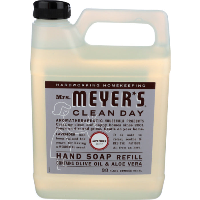 Mrs. Meyers Clean Day Soap Refill Liquid Lavender 33 Oz - Pack of 3