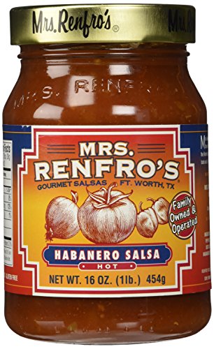 Mrs. Renfro's Salsa Habanero 16 Oz - Pack of 6