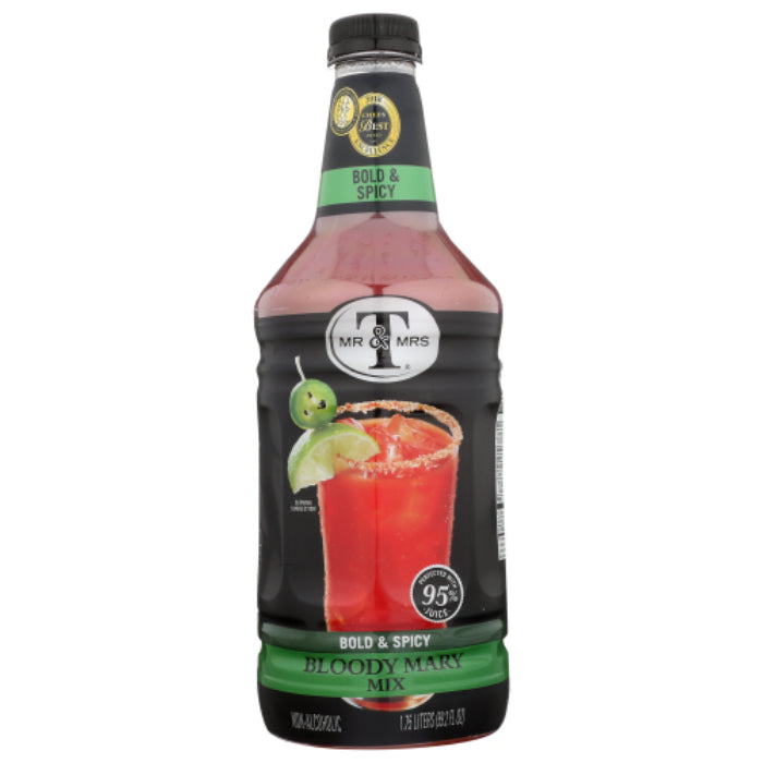 Mr & Mrs T - Mixer Bloody Mary Bold & Spicy, 1.75 Lt - Pack of 6