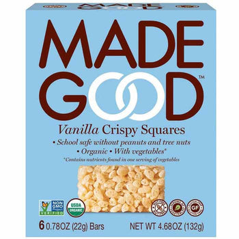 MadeGood - Crispy Squares, 4.68oz | Multiple Flavors