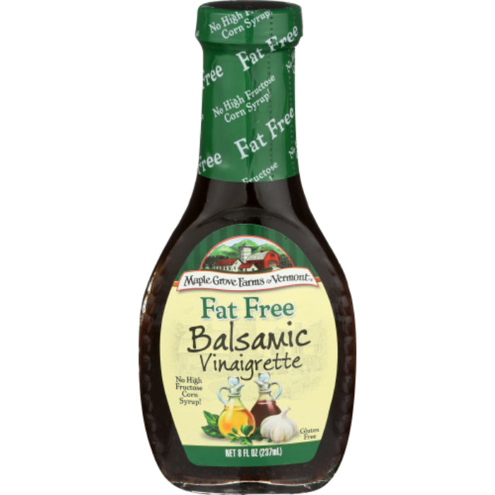 Maple Grove - Dressing, Fat-Free Balsamic Vinaigrette, 8 Oz - Pack of 6