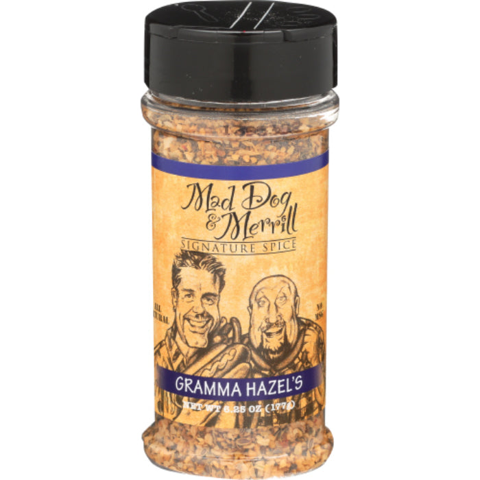 Maddog & Merrill - Seasoning, Gramma Hazel's, 6.25 oz - Pack of 12