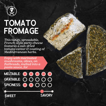 Rebel Cheese - Plant Based Tomato Herb Fromage, 7oz