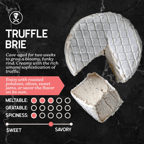 Rebel Cheese - Plant Based Tuffle Brie, 5.4oz