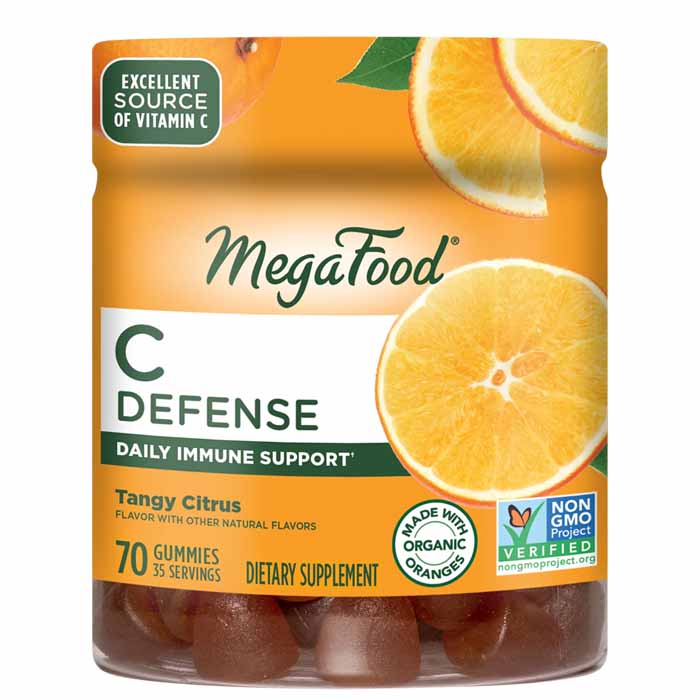 MegaFood - Gummies Vitamin C Defense, 70 pieces