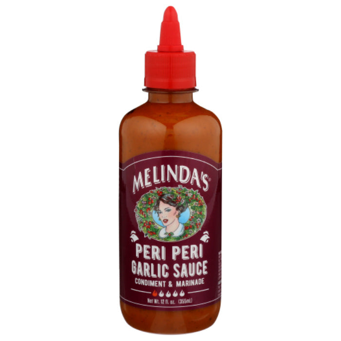 Melinda's - Sauce Hot Peri Peri Garlic, 12 oz - Pack of 6