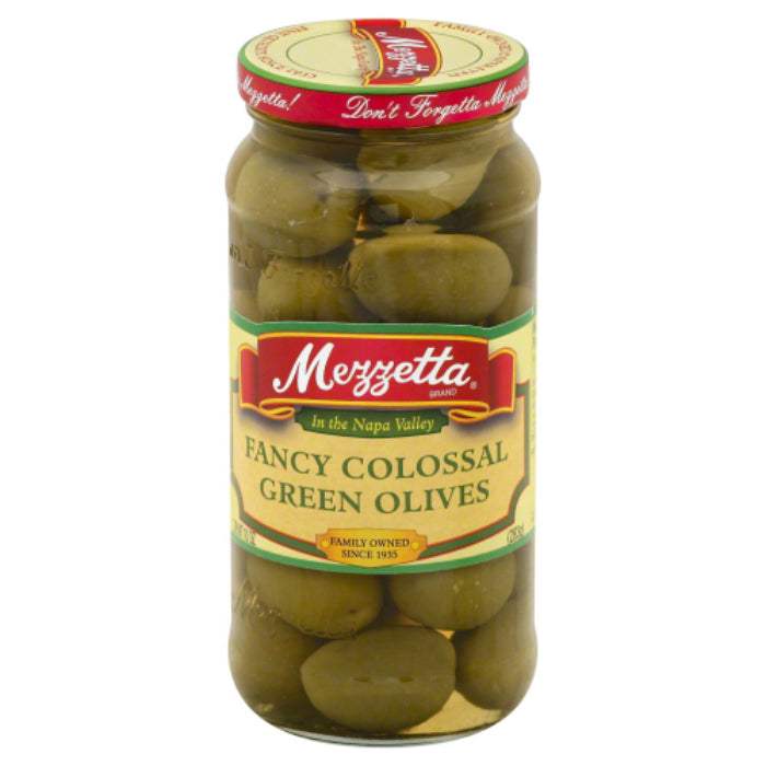 Mezzetta - Olive Colossal Fancy, 10 oz - Pack of 6