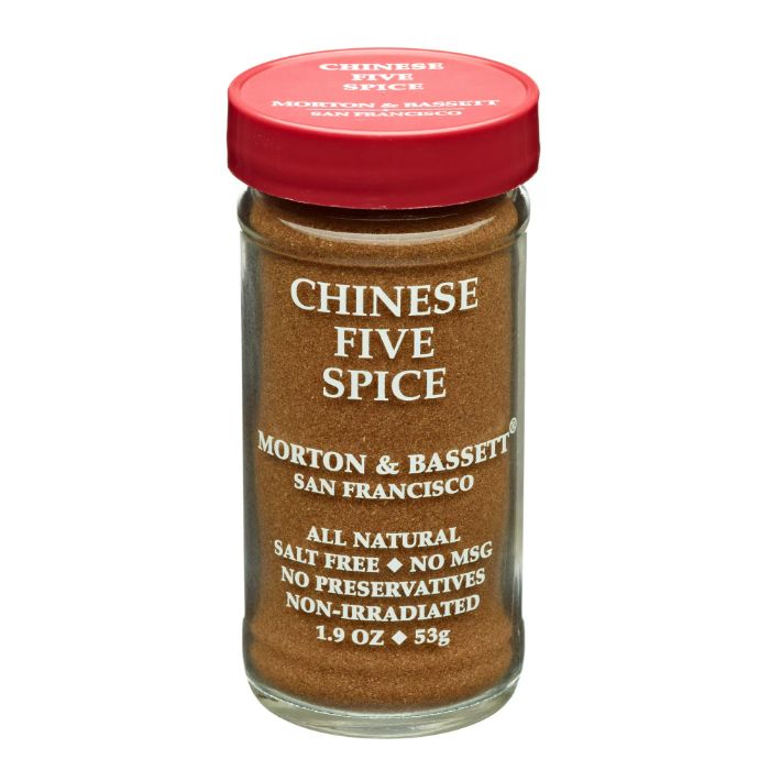 Morton & Bassett Chinese Five Spice 2.3 Oz - Pack Of 3