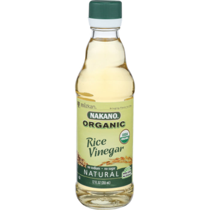 Nakano Rice Vinegar - Natural Organic 12 Oz - Pack Of 6