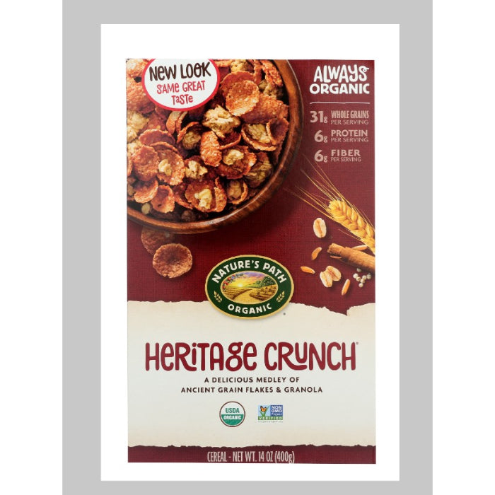 Nature's Path Cereal Crunch Heritage Organic 14 OZ - Pack of 12