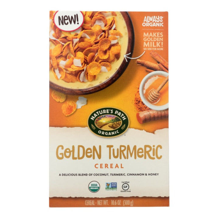 NATURES PATH CEREAL TURMERIC FLAKES ORG 10.6 OZ - Pack of 6