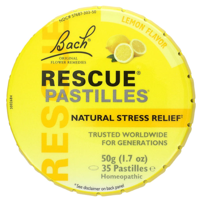 Nelson Bach Rescue Pastille Lemon 50 GM - Pack of 12