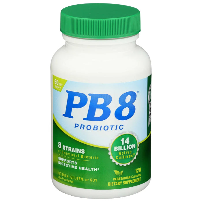 Nutrition Now PB8 Acidophilus Veg 120 Capsules - Pack of 1