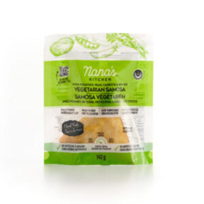 NANAS KITCHEN & HOT SAUCE SAMOSA VEGETARIAN 4.94 OZ - Pack of 20