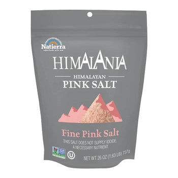 Natierra - Himalania Pink Salt - Refill Bag, 26oz | Multiple Choices