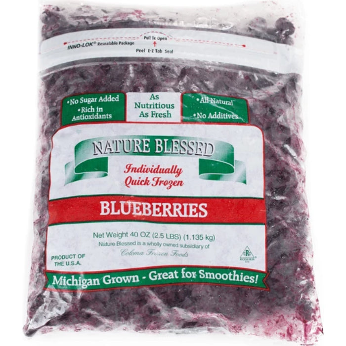 NATURE BLESSED BLUEBERRIES 2.5 LB - Pack of 4