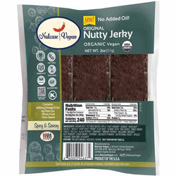 Nutcase Vegan - Organic Vegan Nutty Jerky, 2oz | Multiple Flavors