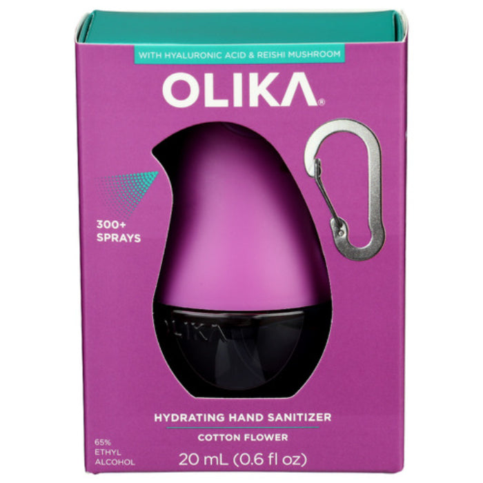 Olika Sanitizer Clip Cotton Flower 0.6 FO - Pack of 1