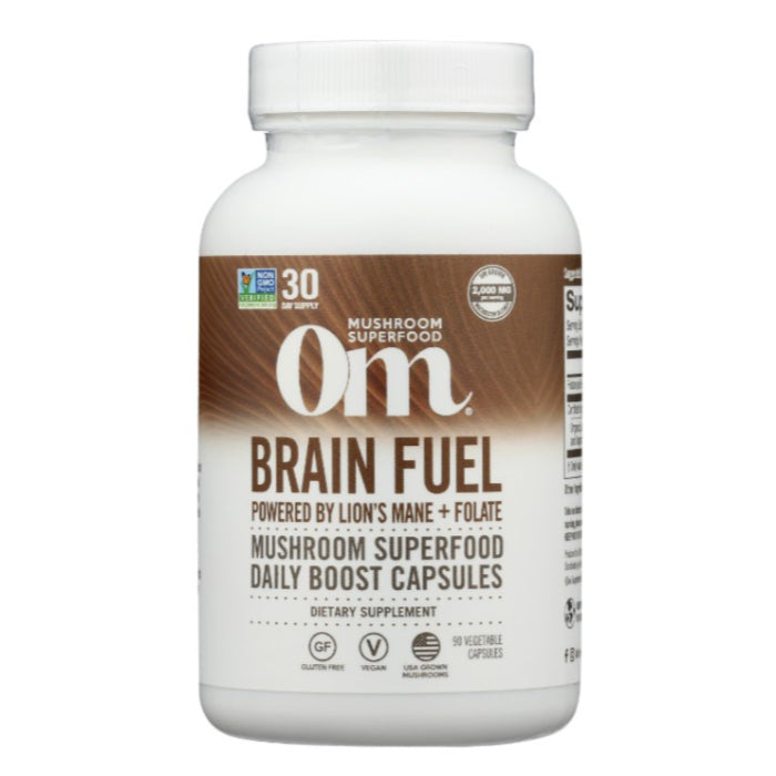 OOm Mushrooms Brain Fuel Capsules 90 Capsules - Pack of 1