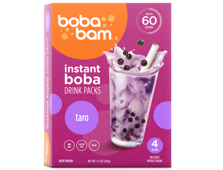 OS TEA BOBA PEARLS TARO 9.2 OZ - Pack of 24