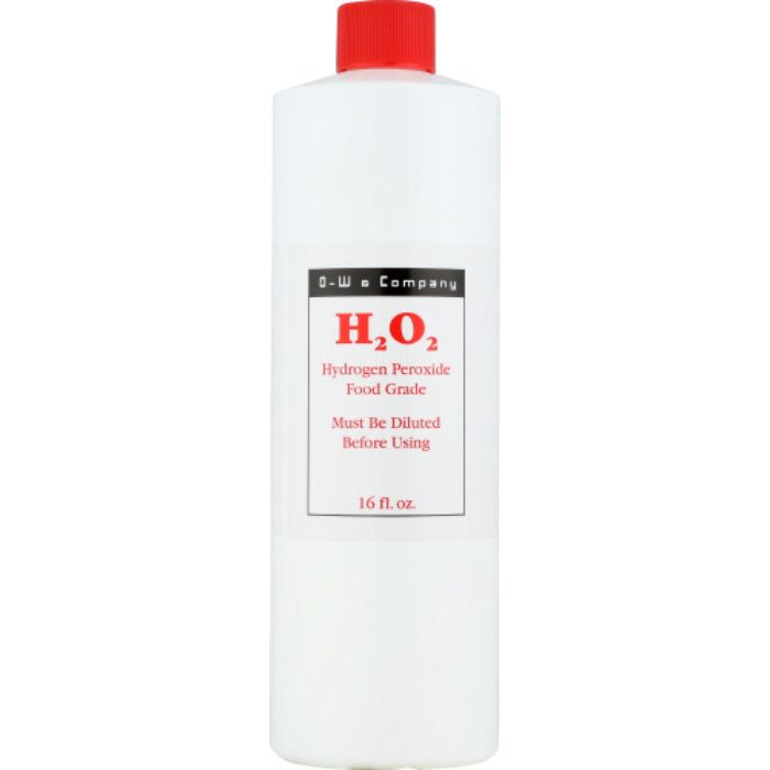 O W & CO HYDROGEN PEROXIDE 12% 16 OZ - Pack of 1