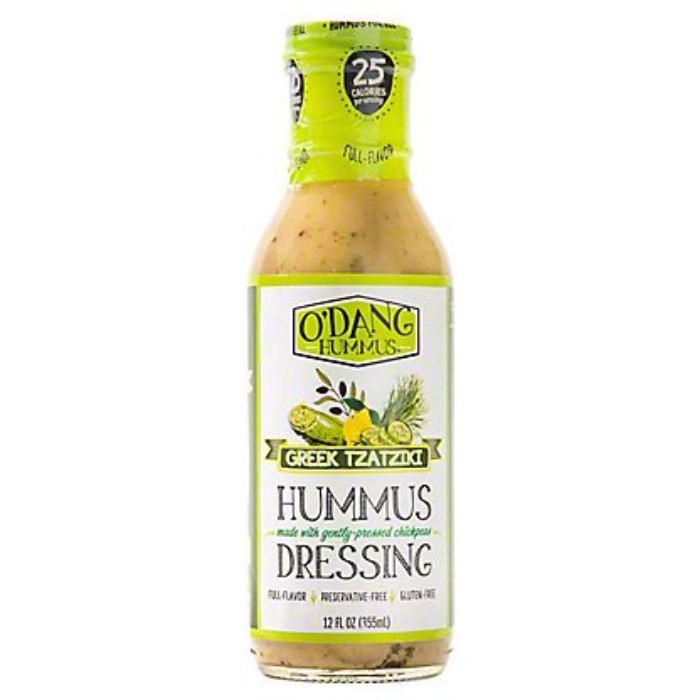 Odang Hummus Dressing Greek Tzatziki 12 Oz - Pack Of 6