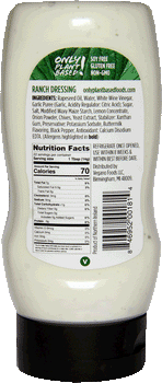 Only Plant Based - Ranch Dressing, 11oz