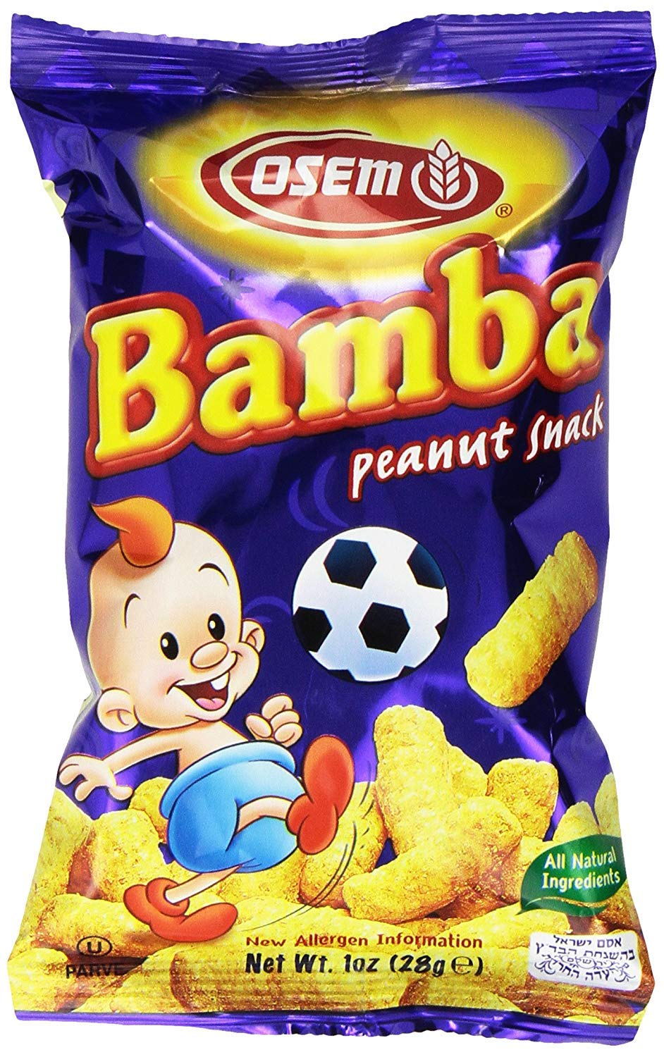 Bamba - Peanut Snack, 1 oz - Pack of 24